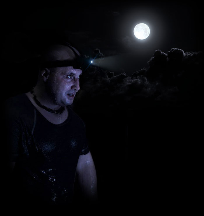 Noční sprint (foto)